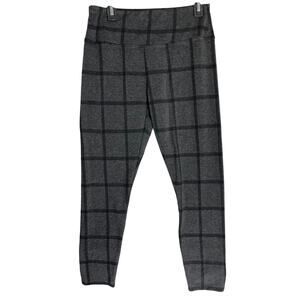 Philosophy Skinny Pants Womens Size S Gray Plaid Pull On Stretch Preppy Academia